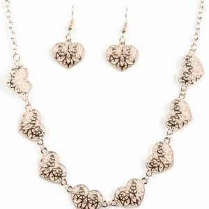 Rose gold Set Paparazzi